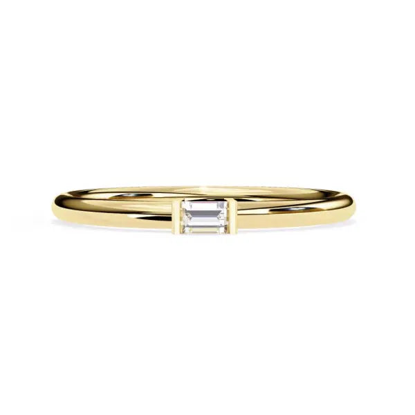 Baguette Bar Set Wedding Band